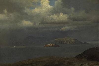 Tina Turner - Albert_Bierstadt_-_Alcatraz,_San_Francisco_Bay_1875 by Albert Bierstadt