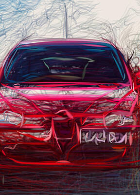 The American Diner Rights Managed Images - Alfa Romeo 147   23294 Royalty-Free Image by CarsToon Concept