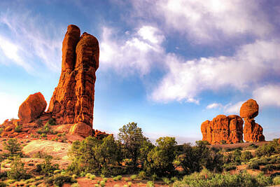 Royalty-Free and Rights-Managed Images - Arches National Park Western Landscape - Moab Utah by Gregory Ballos