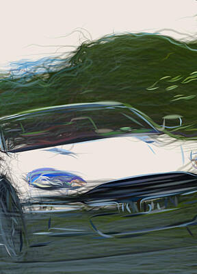 Abstract Sailboats - Aston m DBS volante 2 23867 by CarsToon Concept