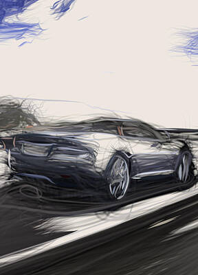 Animals And Earth Rights Managed Images - Aston Martin Virage Volante  5095 Royalty-Free Image by CarsToon Concept