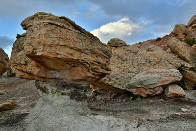 Pasta Al Dente - Balanced Rock in BLM Bentonite Site by Ray Mathis