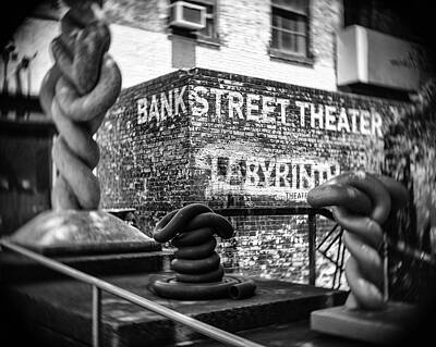Revolutionary War Art - Bank Street Theater by Bob Estremera