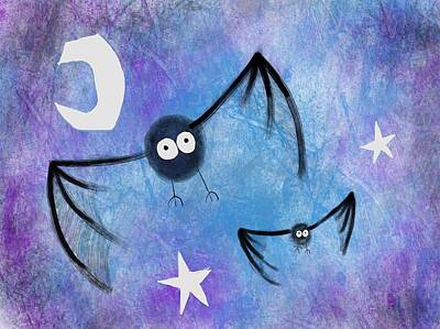 Mistletoe - Bats at Night by Kendall Tabor