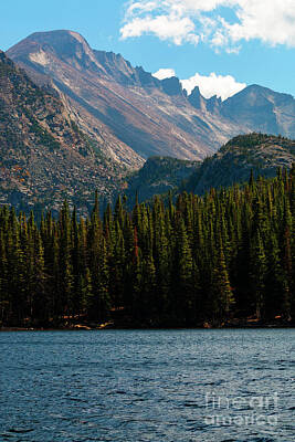 Outdoor Graphic Tees - Bear Lake Rocky Mountain National Park by Steven Krull