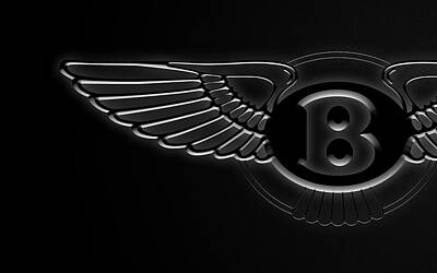 Firefighter Patents Royalty Free Images - Bentley Black Edition Royalty-Free Image by Ricky Barnard