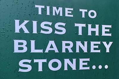 Music Figurative Potraits - Blarney Stone Sign by Frozen in Time Fine Art Photography