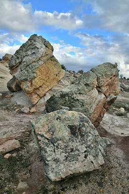 Staff Picks Rosemary Obrien Royalty Free Images - BLM Bentonite Site Boulders Royalty-Free Image by Ray Mathis