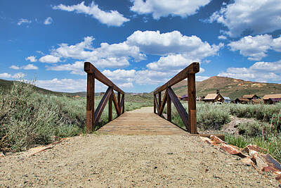 Landscapes Royalty Free Images - Bodie Footbridge Royalty-Free Image by American Landscapes