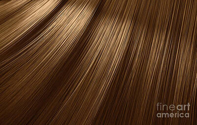 Cityscape Gregory Ballos Royalty Free Images - Brown Hair Blowing Closeup Royalty-Free Image by Allan Swart