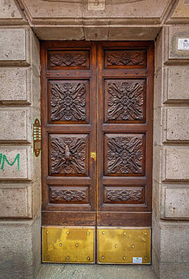 Cities Rights Managed Images - Cagliari Doors 10 Royalty-Free Image by Murray Pellowe
