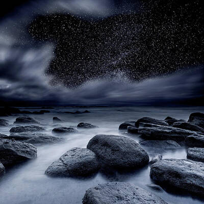 Royalty-Free and Rights-Managed Images - Celestial Night by Jorge Maia