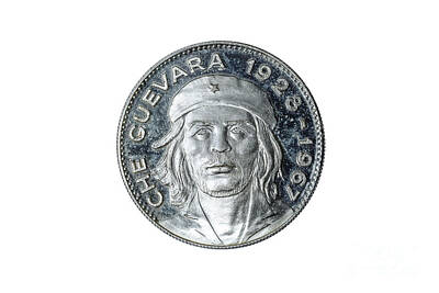 Achieving - Che Guevara silver coin by Benny Marty