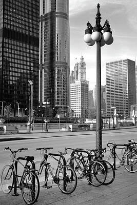 City Scenes Royalty Free Images - Chicago Upper Wacker Drive  Royalty-Free Image by Chicago In Photographs