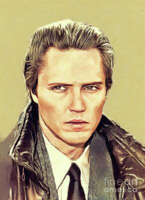 Celebrities Royalty-Free and Rights-Managed Images - Christopher Walken, Actor by Esoterica Art Agency