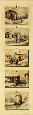 Albert Bierstadt - Cinque Gocce Di Neve by Guido Borelli