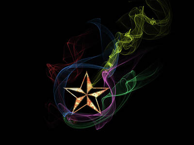 Frame Of Mind Rights Managed Images - Color Star Royalty-Free Image by Jaime Enriquez