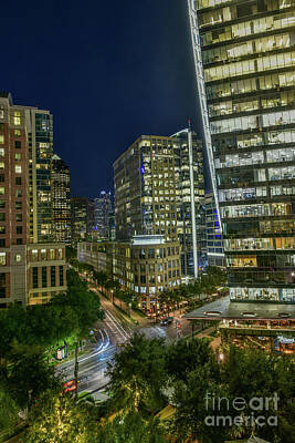 Cities Royalty-Free and Rights-Managed Images - Dallas Night Life Two by Paul Quinn