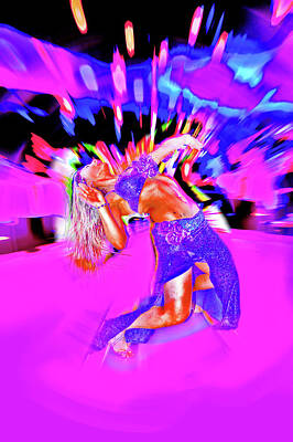 Travel Pics Digital Art Royalty Free Images - Dance Of Passion Royalty-Free Image by Andy i Za