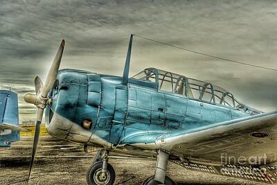 Modern Patterns Rights Managed Images - Dauntless Divebomber Royalty-Free Image by Ian McDonald