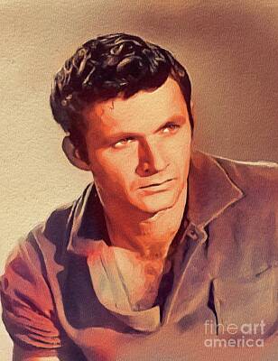 Music Paintings - Dick Dale, Music Legend by Esoterica Art Agency