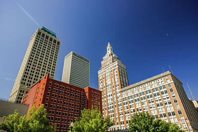 Royalty-Free and Rights-Managed Images - Downtown Tulsa Art Deco Skyline by Gregory Ballos