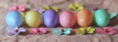 Love Marilyn Royalty Free Images - Easter Eggs In A Row 3 Royalty-Free Image by Cathy Lindsey