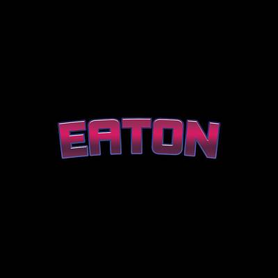 Cities Digital Art - Eaton #Eaton by TintoDesigns