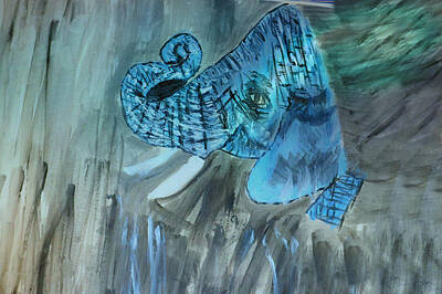 Paintings - Elephant 9 by Nilu Mishra