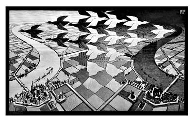 In Flight - Escher 117 by Rob Hans