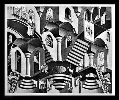 Surrealism Royalty Free Images - Escher 135 Royalty-Free Image by Rob Hans
