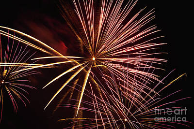 Landscape Royalty-Free and Rights-Managed Images - Fireworks 1 by Gina Matarazzo