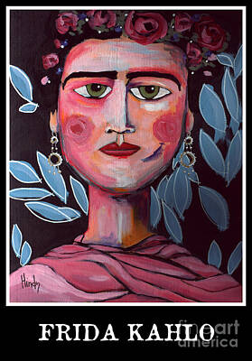 Fromage - Frida Greeting Card by David Hinds