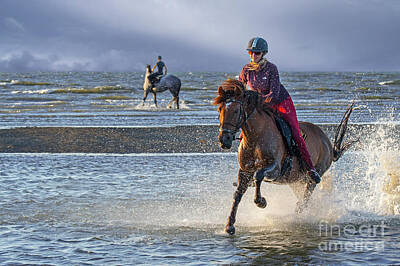 Music Figurative Potraits - Galloping on the Beach by Arterra Picture Library