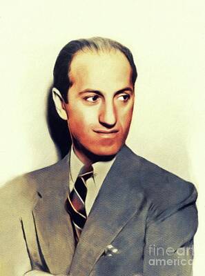 Beverly Brown Fashion Rights Managed Images - George Gershwin, Music Legend Royalty-Free Image by Esoterica Art Agency