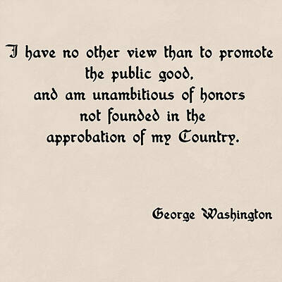 Politicians Paintings - George Washington - 04 by AM FineArtPrints