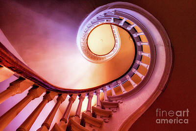 Childrens Rooms Rights Managed Images - Gothic Staircase 4 Royalty-Free Image by Robert Alsop