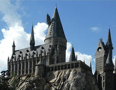 Bowling Royalty Free Images - Hogwarts Castle Royalty-Free Image by John Hebb