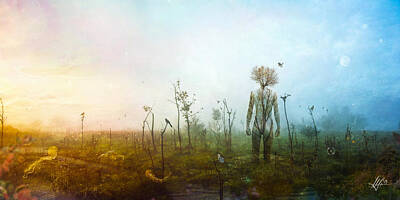 Surrealism Royalty-Free and Rights-Managed Images - Internal Landscapes by Mario Sanchez Nevado