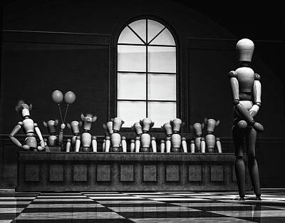 Surrealism Photos - Jury Of Your Peers by Bob Orsillo