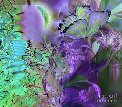 Surrealism Painting Royalty Free Images - Just A Dream II Royalty-Free Image by Mindy Sommers