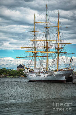 Garden Fruits - Karlskrona Naval Museum Tallship Portrait by Antony McAulay