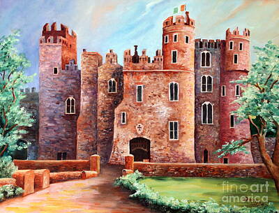 Fairy Tales Adam Ford Royalty Free Images - Kilkea Castle - Ireland Royalty-Free Image by Diane Millsap