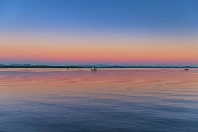 Guns Arms And Weapons - Lake Champlain Evening by Tim Kirchoff
