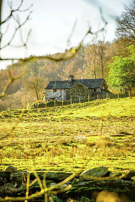 Maps Rights Managed Images - Lake District Cottage Royalty-Free Image by David Ridley