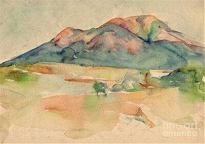 Mountain Drawings - Landscape New Mexico by Thea Recuerdo