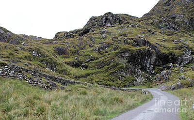 Urban Abstracts - Lonely Road through the Gap of Dunloe by Karen Desrosiers