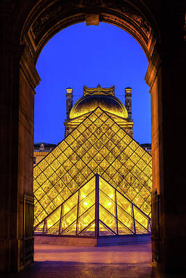 Keg Patents - Louvre Framed by Andrew Soundarajan