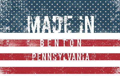 Cities Royalty Free Images - Made in Benton, Pennsylvania #Benton #Pennsylvania Royalty-Free Image by TintoDesigns