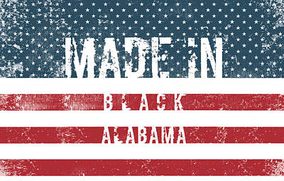 Just In The Nick Of Time - Made in Black, Alabama #Black #Alabama by TintoDesigns
